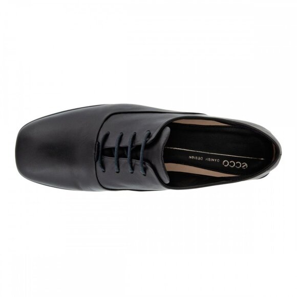 ECCO Women's Anine Square Toe Tie Ballet Flat - Picture 7 of 11